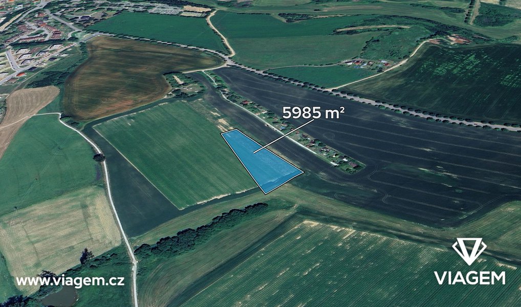 Prodej pole 498 m², Pelhřimov – fotka 1 z 5
