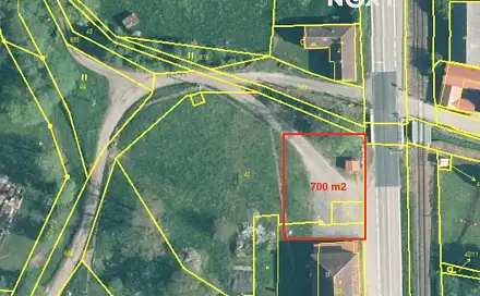 Pronájem komerčního pozemku 700 m², Přechovice