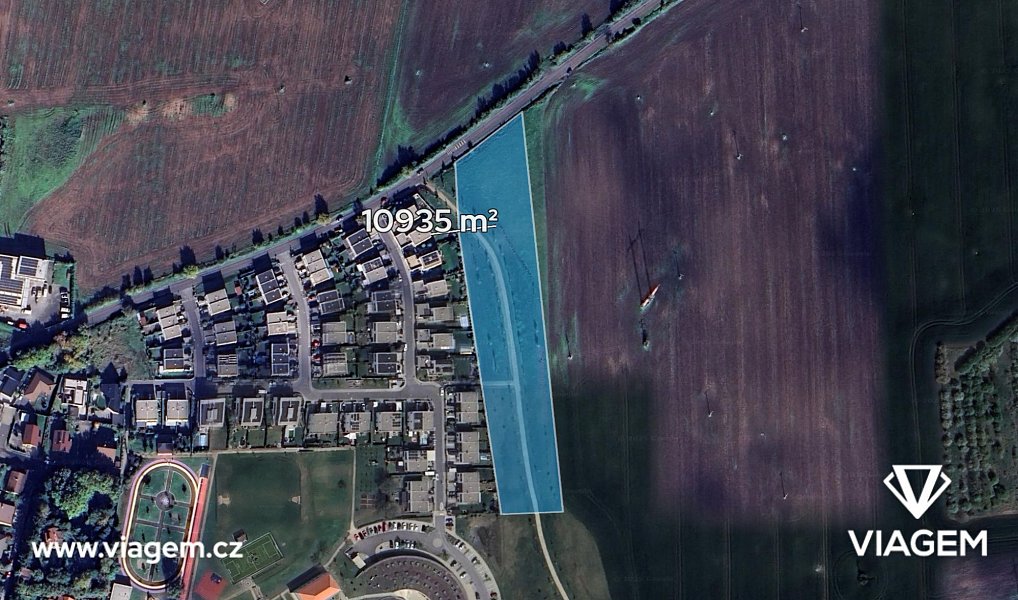 Prodej komerčního pozemku 10 935 m², Líbeznice – náhled fotky 2