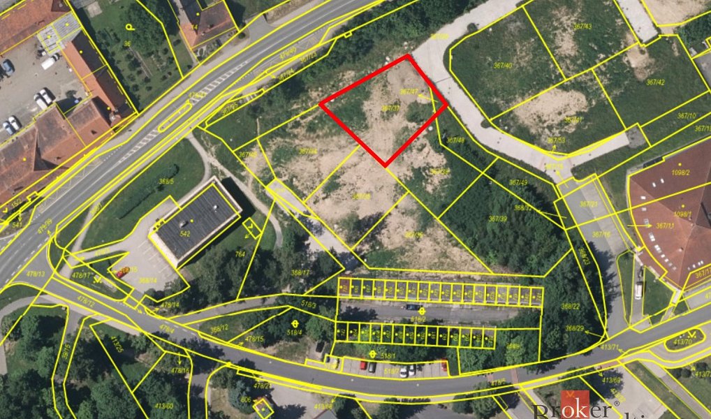Prodej stavebního pozemku 661 m², Plasy – náhled fotky 5