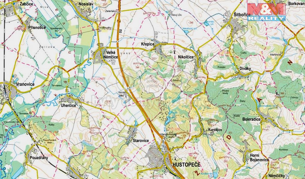 Prodej lesa 553 m², Křepice – náhled fotky 2