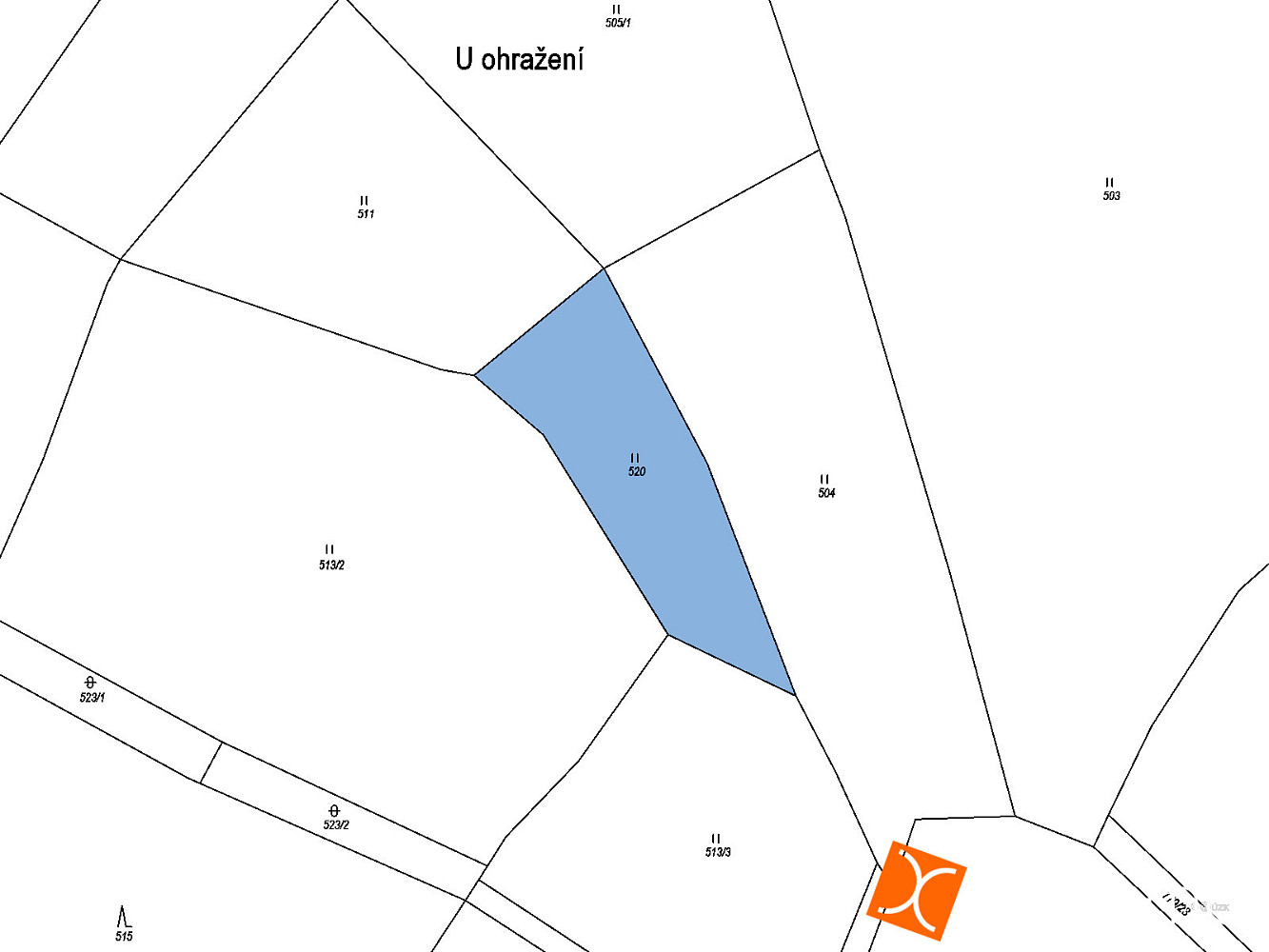 Prodej pozemku 281 m² – fotografie 2
