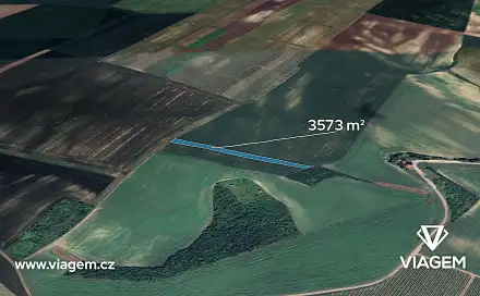 Prodej pole 1 786 m², Velké Pavlovice, okres Břeclav