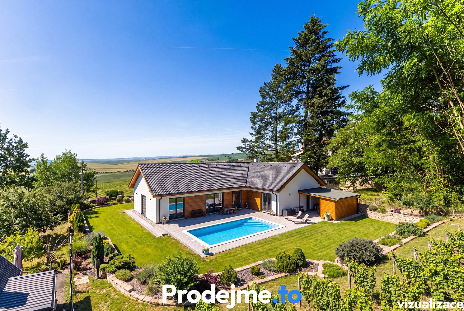 Prodej stavebního pozemku 7 165 m² – fotografie 2
