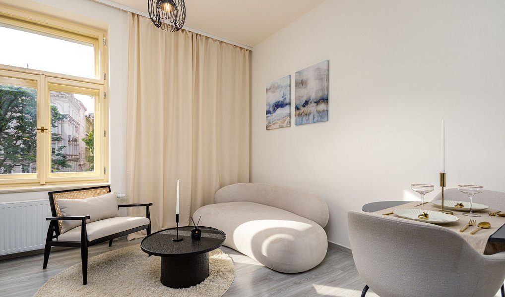 Pronájem bytu 2+kk 36 m², Praha – fotka 1 z 16