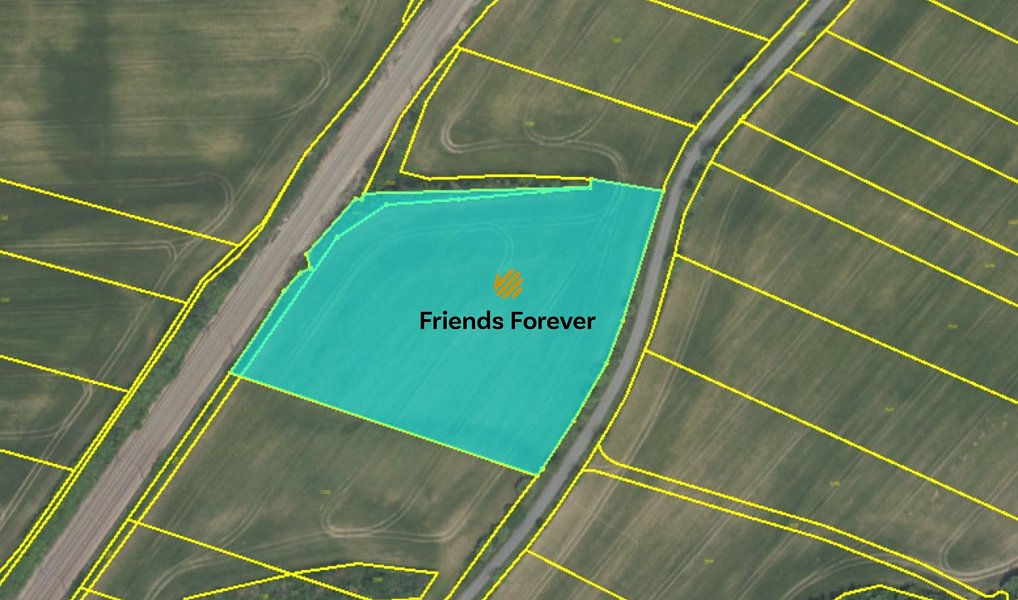 Prodej pole 11 909 m², Praskolesy – fotka 1 z 3