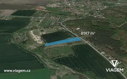 Prodej pole 1 486 m², Charvatce, okres Mladá Boleslav