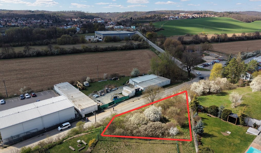 Prodej stavebního pozemku 1 023 m², Rosice – náhled fotky 3