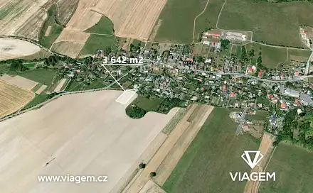 Prodej stavebního pozemku 3 642 m², Melč, okres Opava