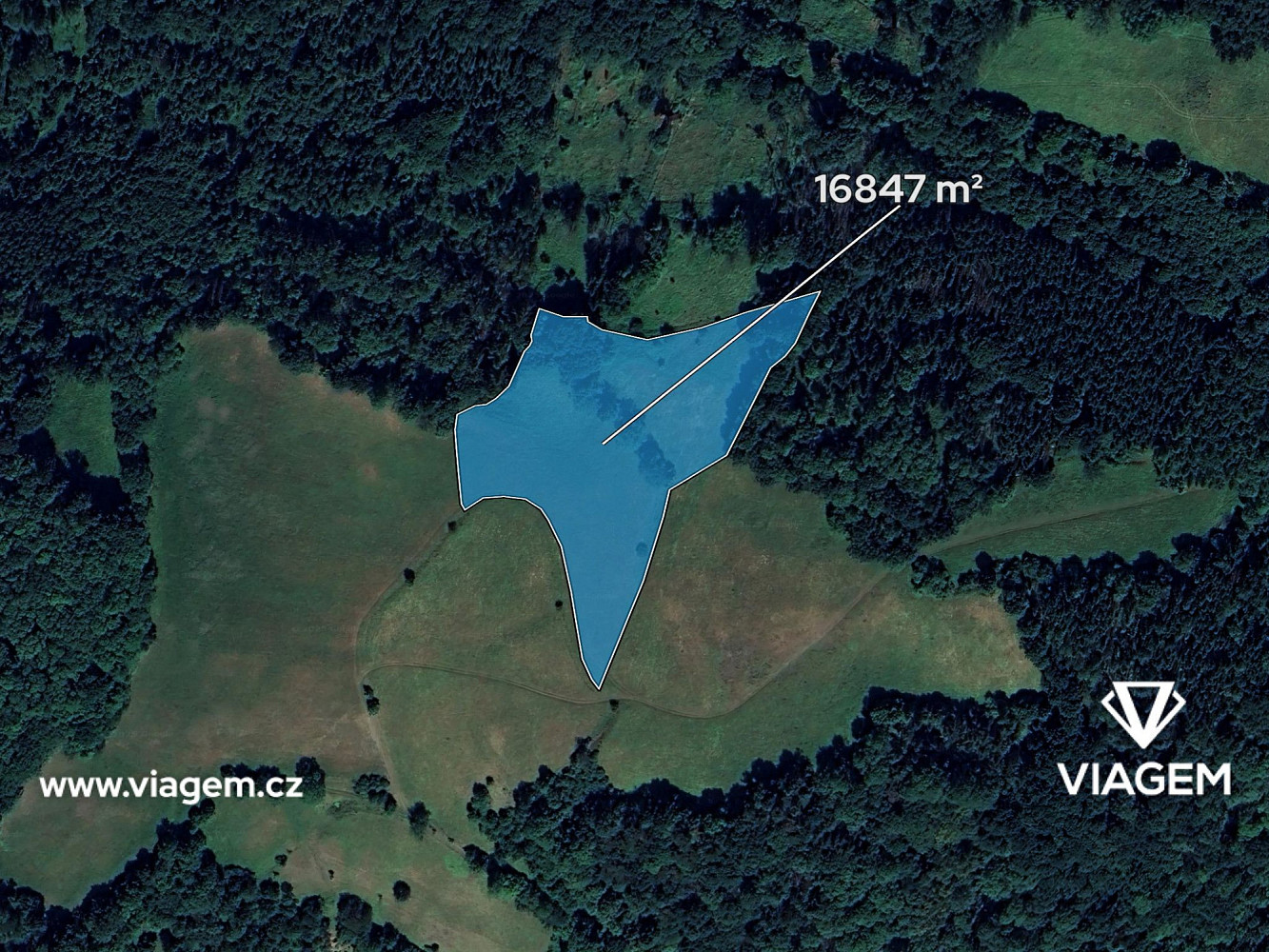 Prodej pole 16 847 m² – fotografie 2