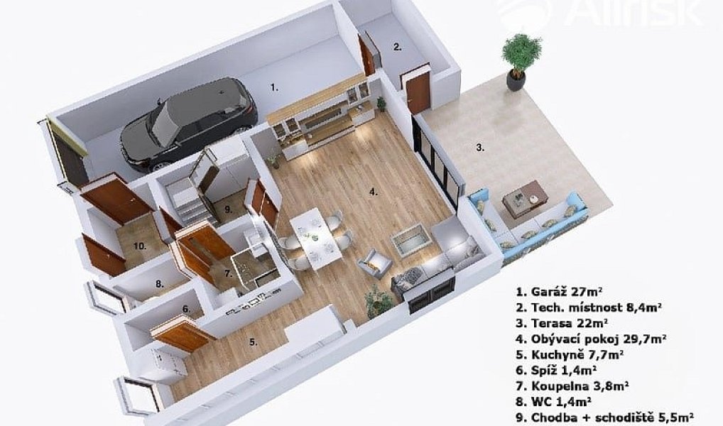 Prodej domu 220 m² s pozemkem 600 m², Březina – náhled fotky 12