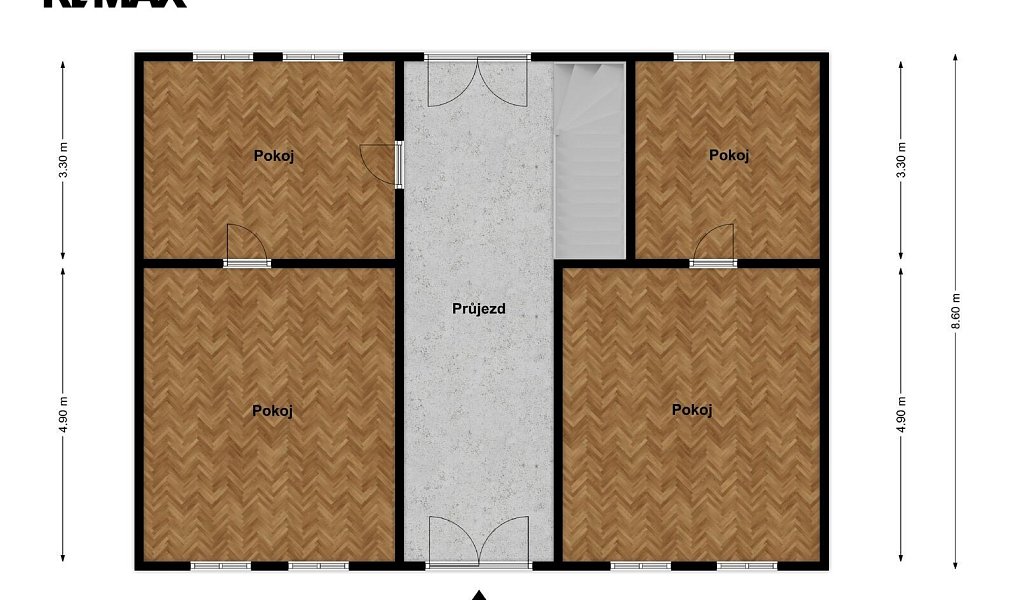 Prodej domu 177 m² s pozemkem 349 m², Černošín – náhled fotky 5