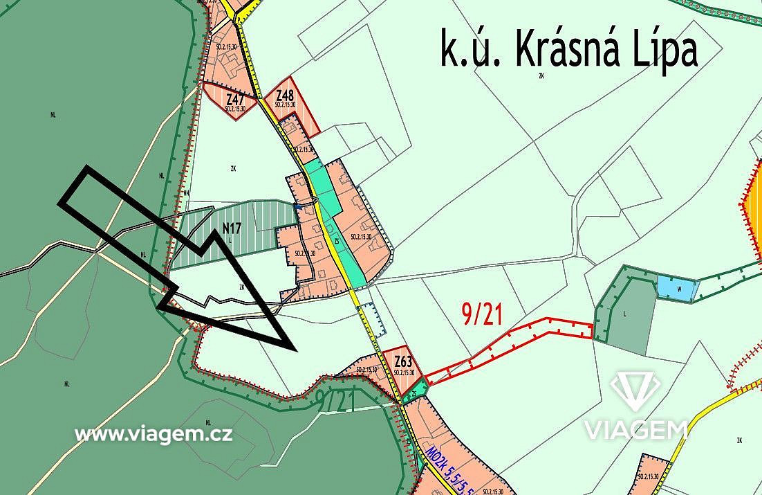 Prodej pole 11 439 m² – fotografie 3