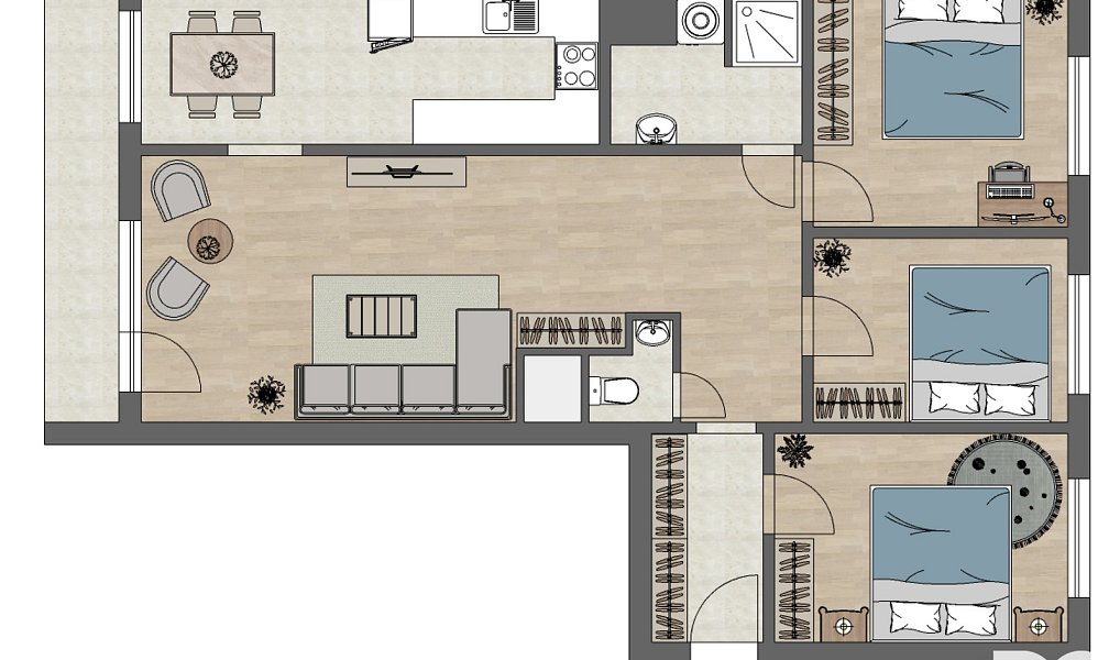 Prodej bytu 4+1 93 m², Kladno – náhled fotky 3