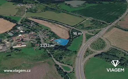 Prodej zahrady 837 m², Cheb