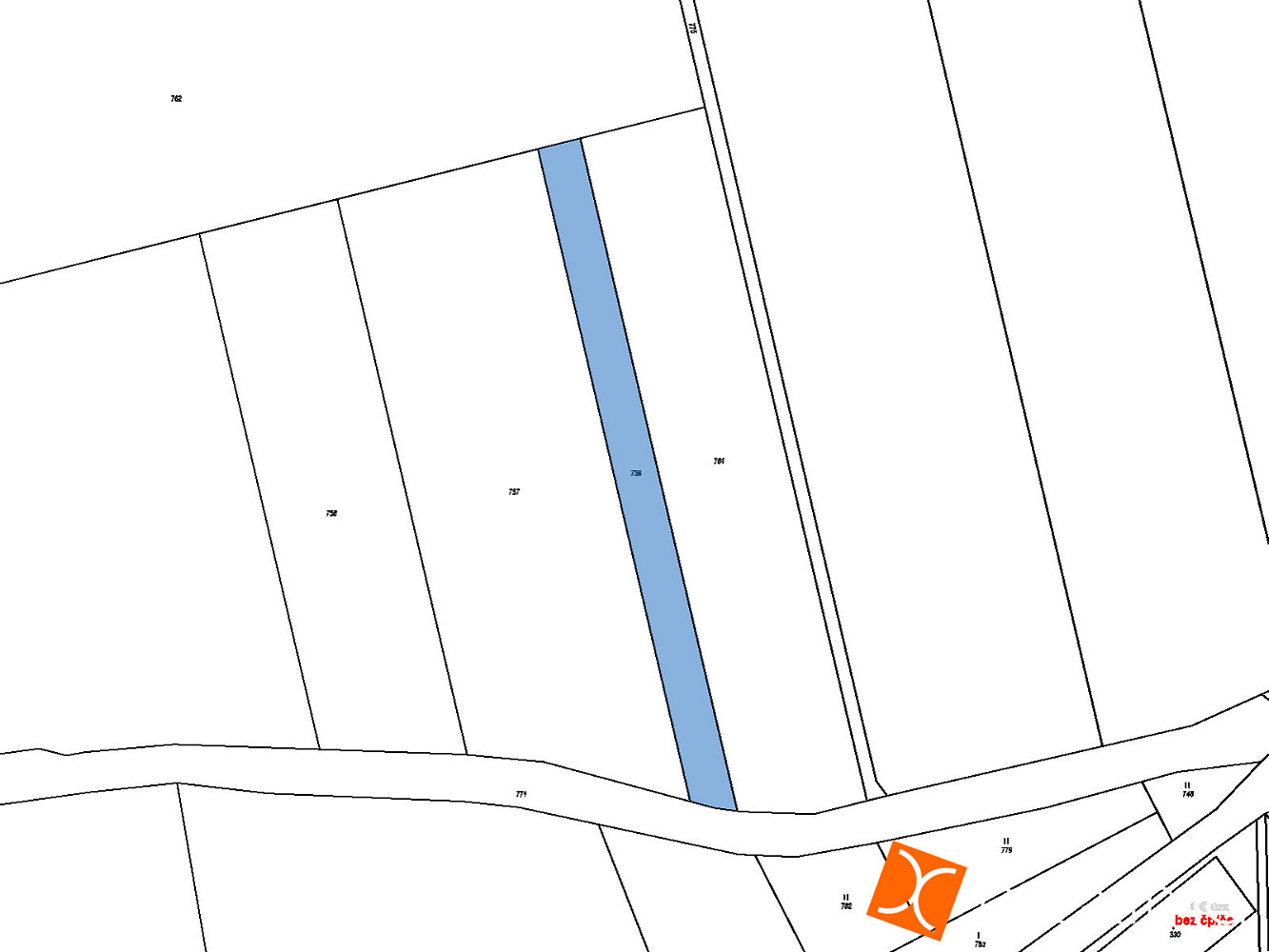Prodej pole 882 m² – fotografie 2