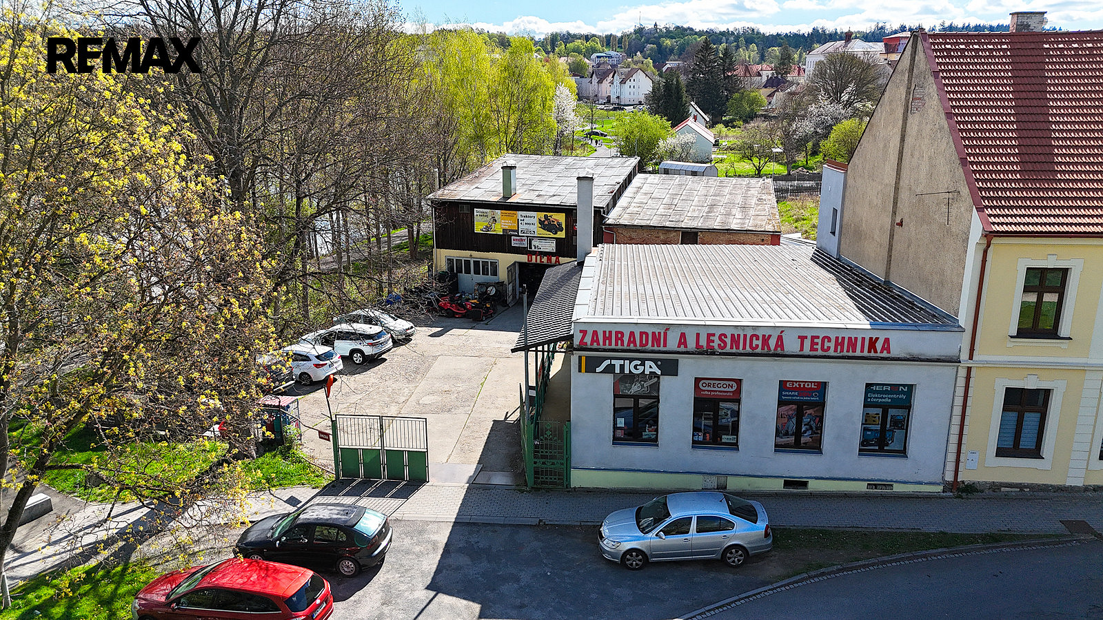 Prodej komerčního objektu v Plané, 1035 m² – pohled 2
