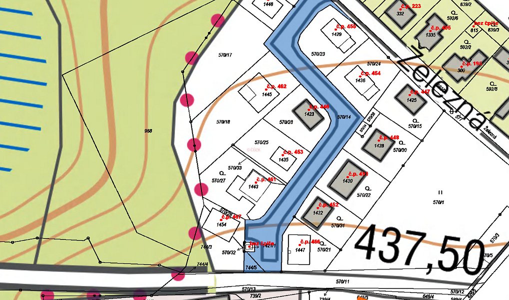 Prodej pozemku 1 742 m², Karlovy Vary – náhled fotky 3