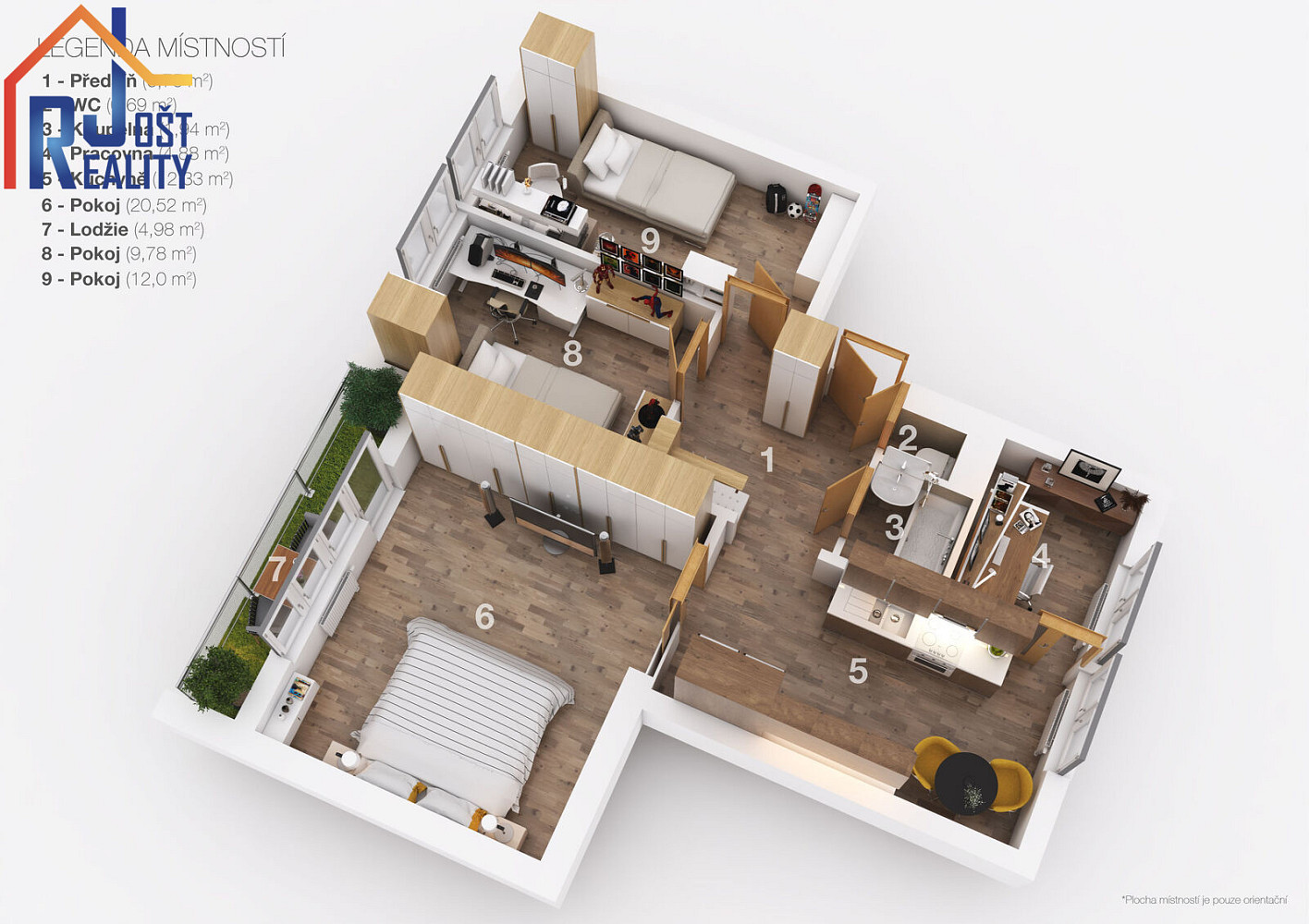 Prodej bytu 4+1 72 m² – fotografie 2