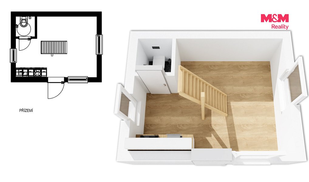 Prodej chaty/chalupy 32 m² s pozemkem 538 m², Lišov – náhled fotky 13