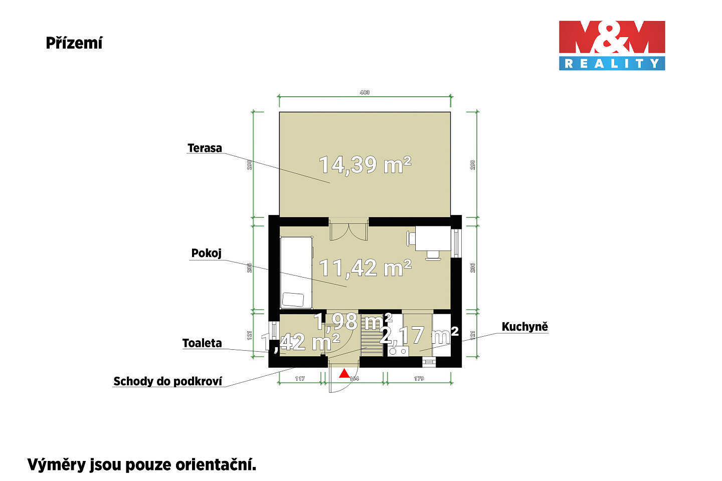 Prodej chaty/chalupy 32 m² s pozemkem 25 m² — photo 2