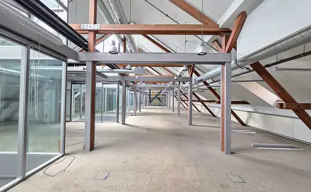 Pronájem komerčního prostoru 1400 m², Holešovice