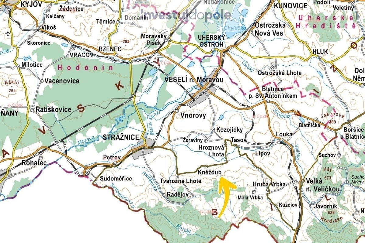 Prodej louky 1 208 m² – pohled 5