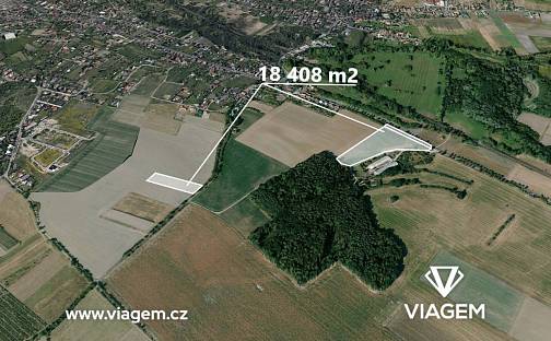 Prodej pole 2 045 m², Velký Borek, okres Mělník