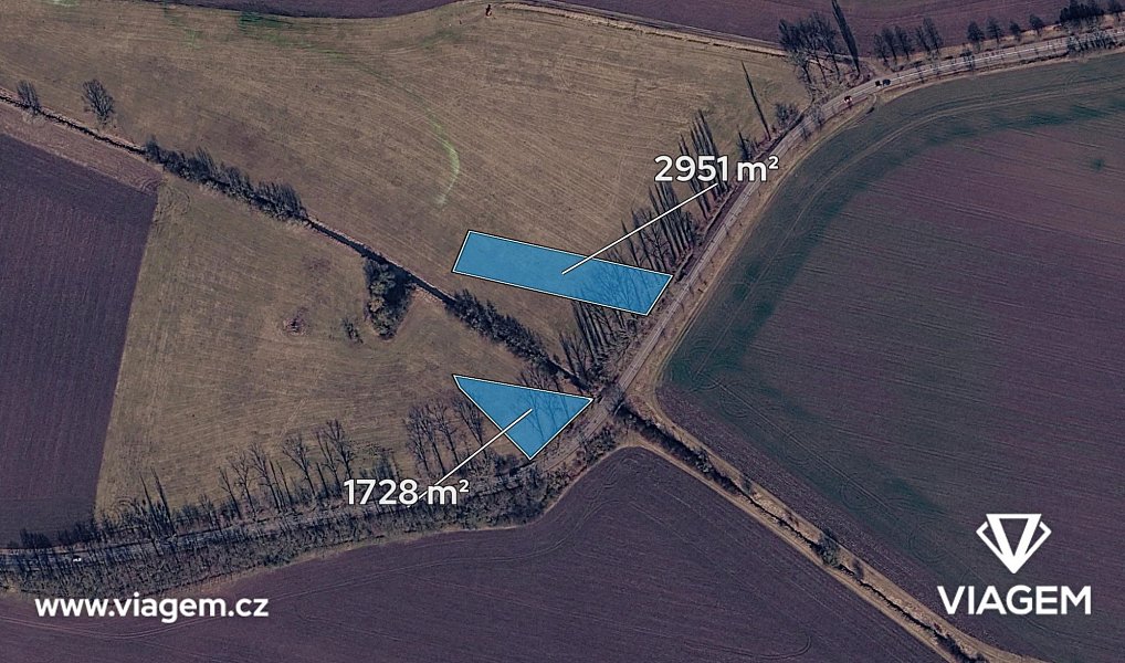 Prodej pole 389 m², Nový Bydžov – náhled fotky 2