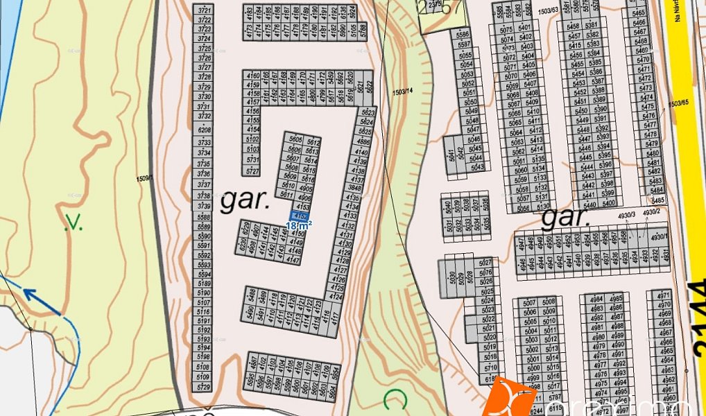 Prodej garáže 18 m2, Cheb – náhled fotky 4