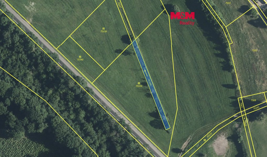 Prodej louky 5 324 m², Domousnice – fotka 1 z 3