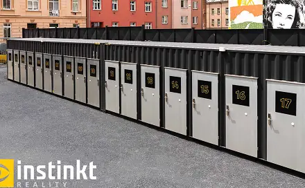 Samoobslužné skladovací boxy, ul. Božkovská, Plzeň - Slovany, Božkovská, Plzeň - Východní Předměstí
