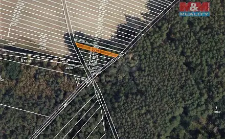 Prodej lesa 212 m², Skoronice, okres Hodonín