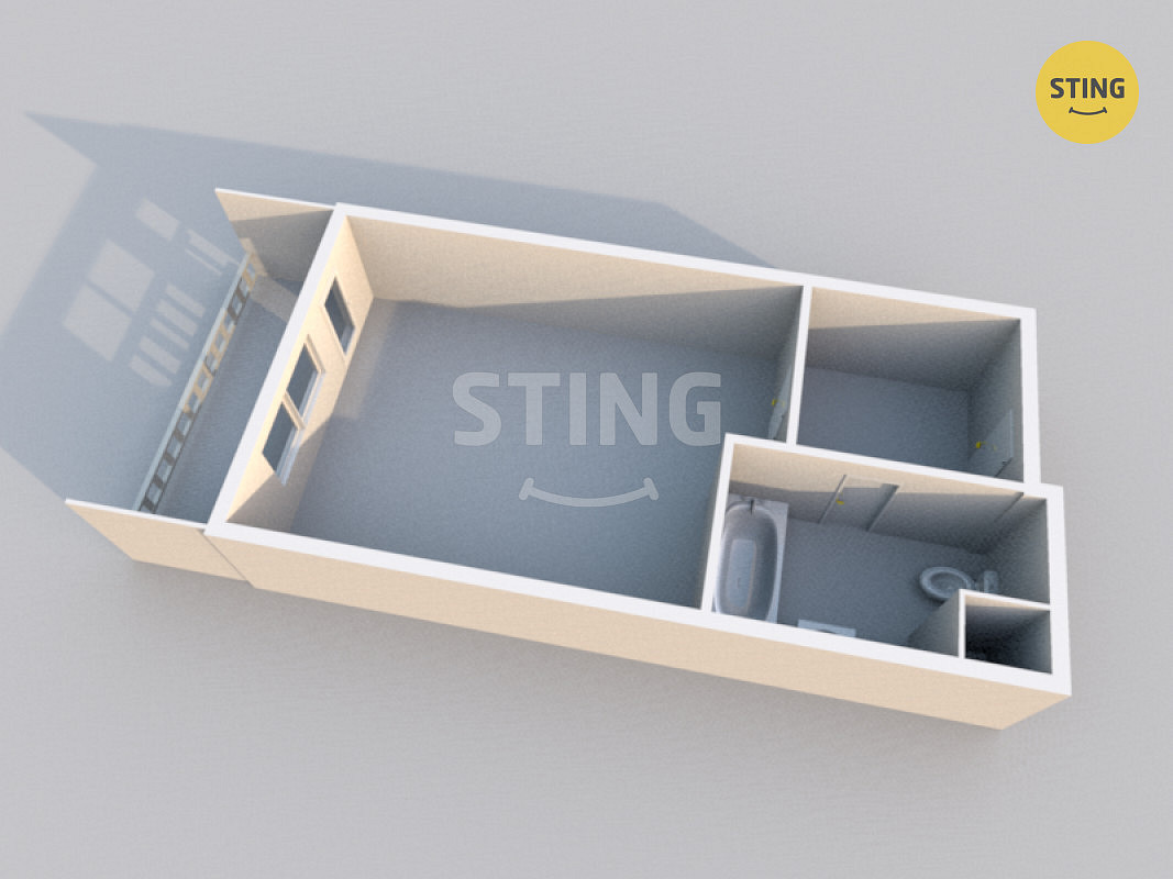 Prodej bytu 1+kk 25 m² — photo 3