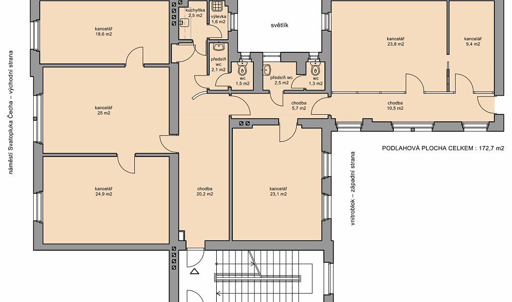 Pronájem kanceláře 172 m², Ostrava – náhled fotky 22