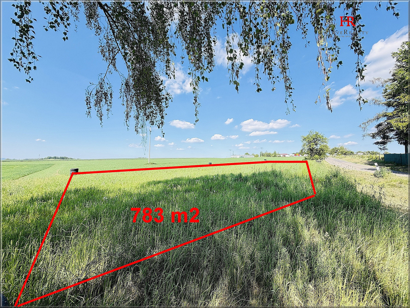 Prodej stavebního pozemku 783 m² – pohled 6