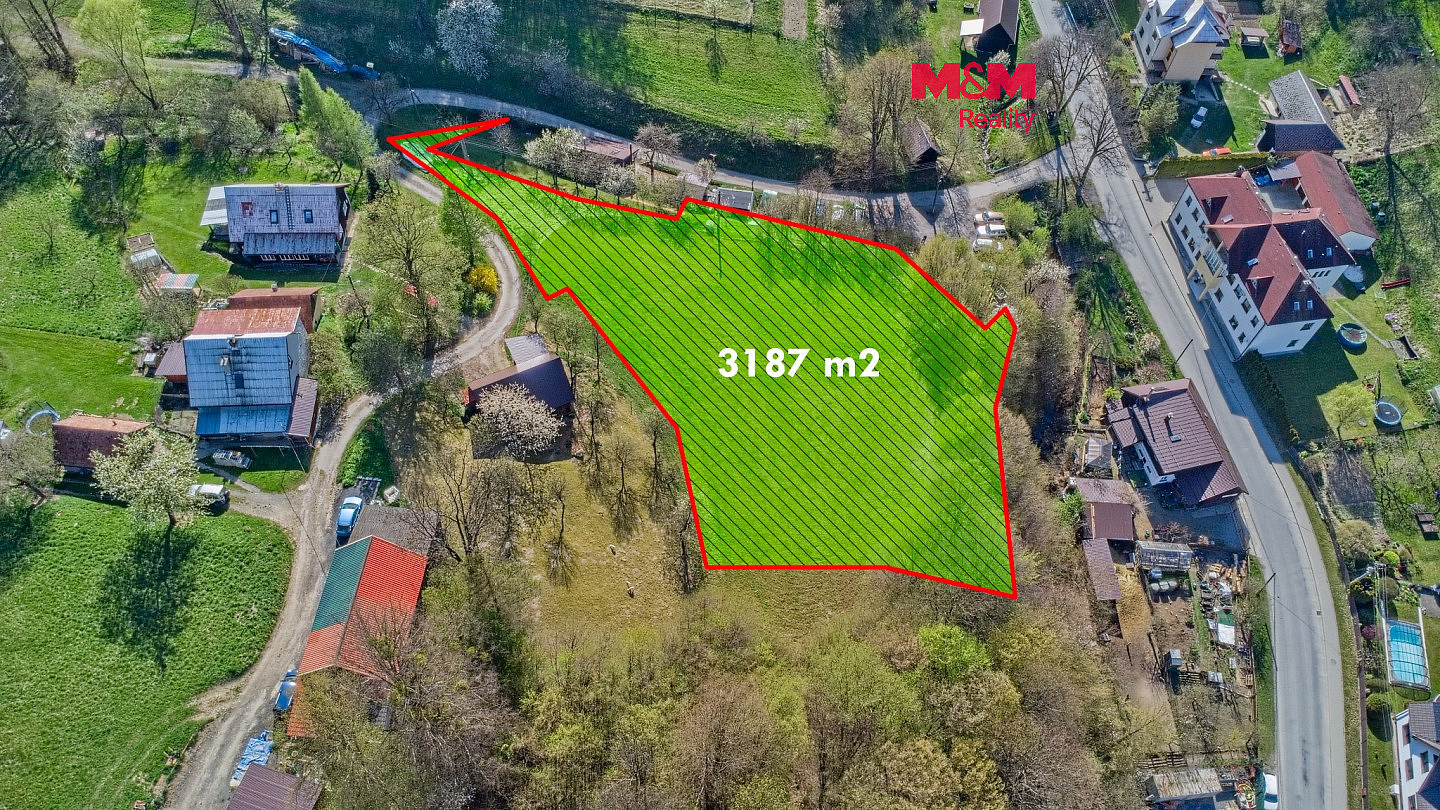 Prodej stavebního pozemku 3 187 m²