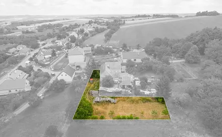 Prodej stavebního pozemku 730 m², Zašovice, okres Třebíč