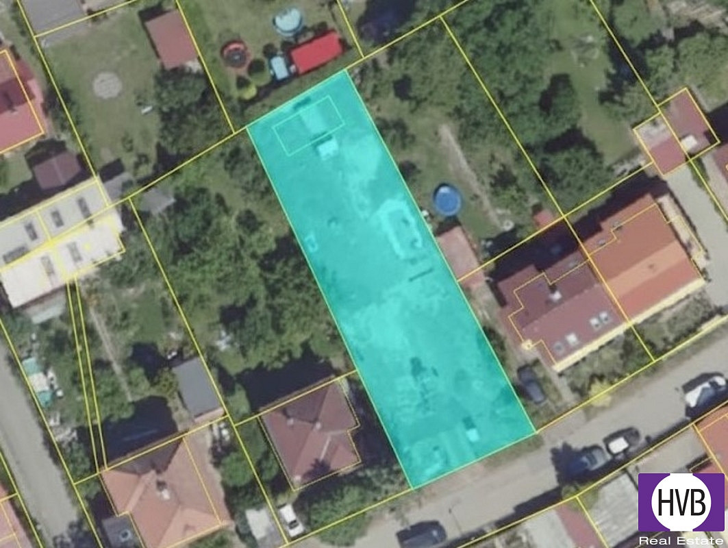 Prodej stavebního pozemku 596 m²