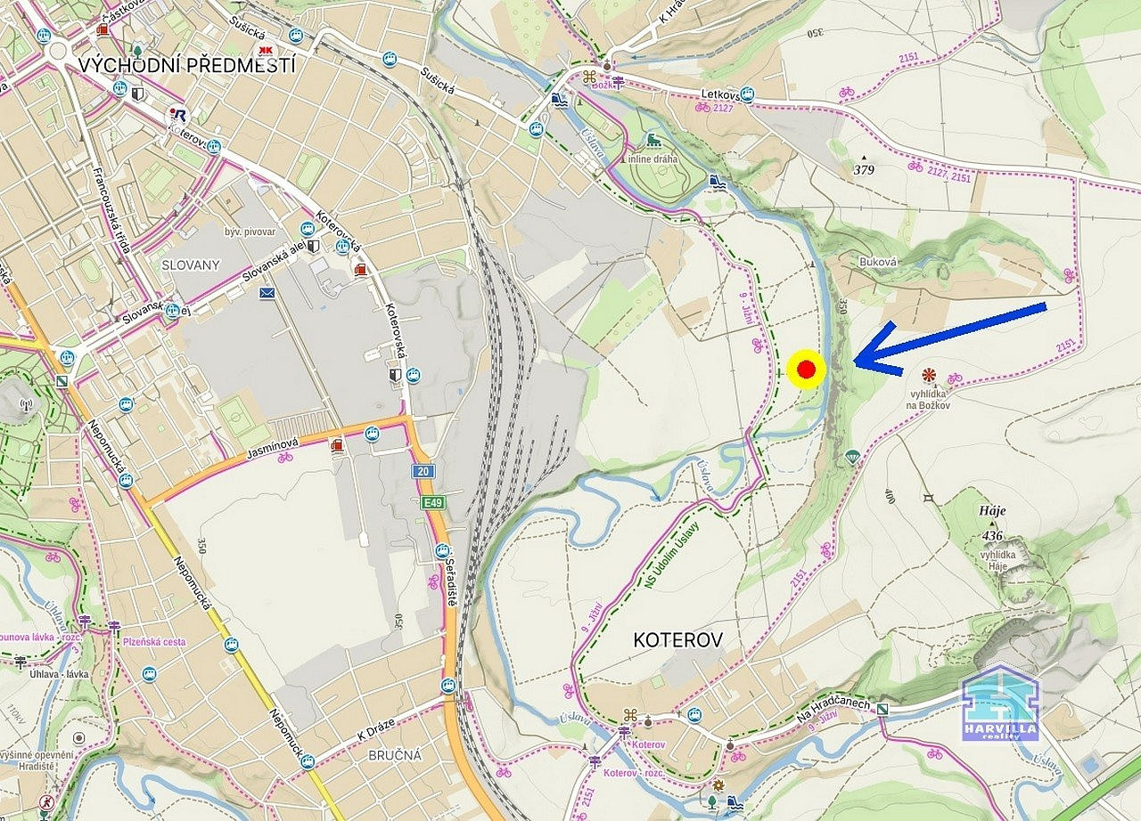 Prodej louky 2 000 m² - Widok 5