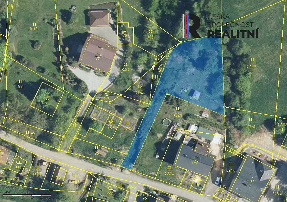 Prodej stavebního pozemku 1 218 m²