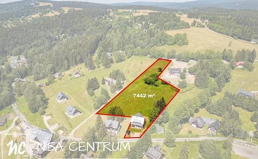 Prodej domu 255 m² s pozemkem 7 442 m², Janov nad Nisou - Hrabětice, okres Jablonec nad Nisou