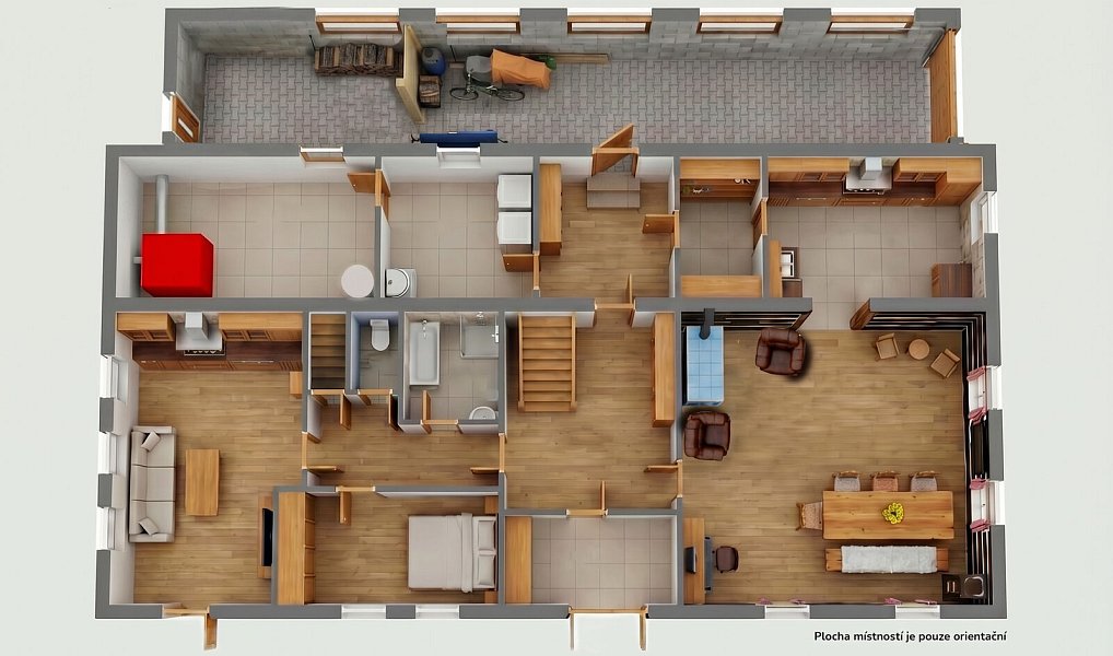 Prodej domu 316 m² s pozemkem 635 m², Benešov u Semil – náhled fotky 32