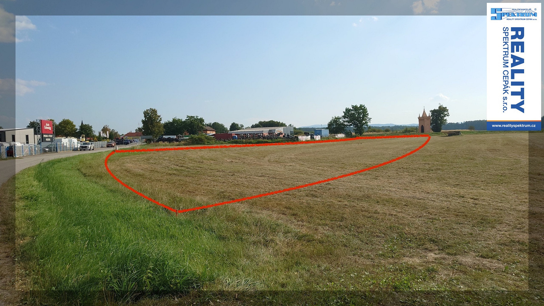Prodej komerčního pozemku 3 503 m²