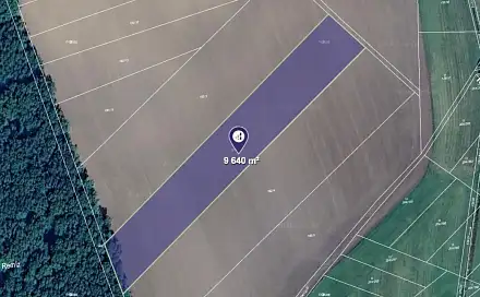 Prodej pole 9 640 m², Kovač, okres Jičín