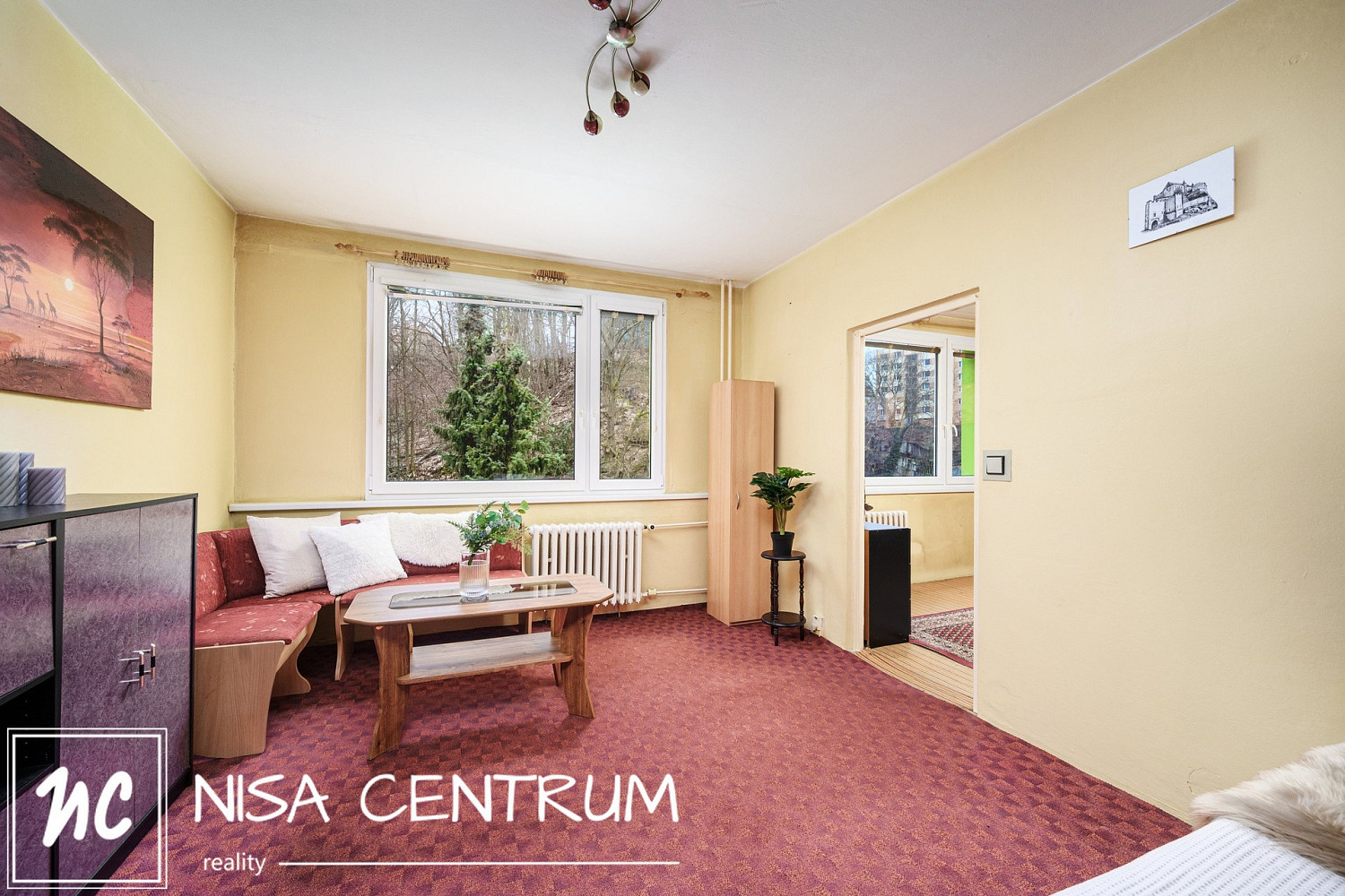 Pronájem bytu 1+1 36 m² - Widok 5