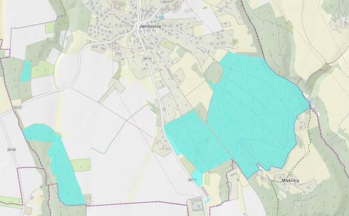 Prodej lesa 718 705 m², Jenišovice, okres Jablonec nad Nisou