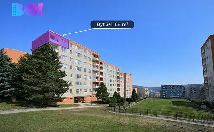 Prodej bytu 3+1 62 m², Podlesí II, Zlín
