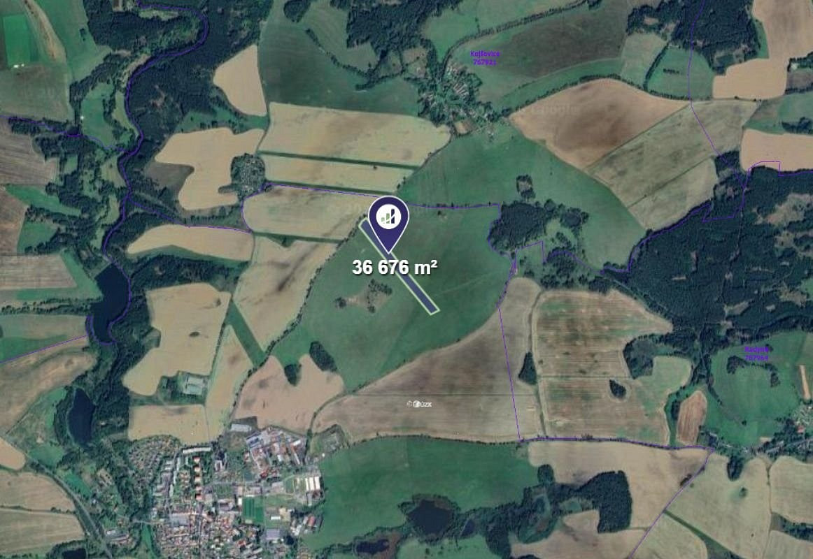 Prodej pole 36 676 m² – fotografie 2