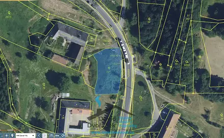 Prodej stavebního pozemku 748 m², Pohledy, okres Svitavy